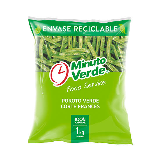 POROTO VERDE CONGELADO MINUTO VERDE 1KG
