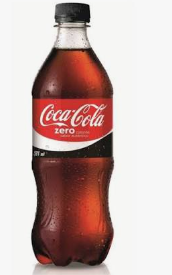 BEBIDA COCA COLA ZERO 591 CC