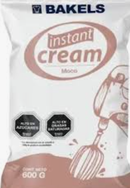 CREMA MOCA INSTANT BAKELS 600 GR
