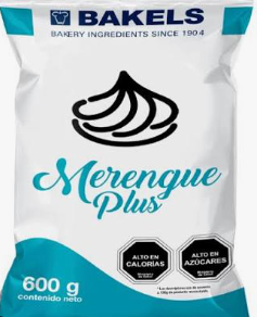 MERENGUE PLUS BAKELS 600GR