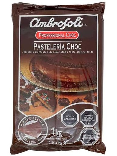 [CAROZZI] COBERTURA PASTELERIA CHOC 1KG